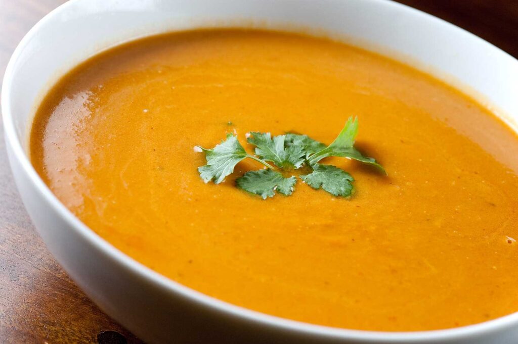 roasted pumpkin soup