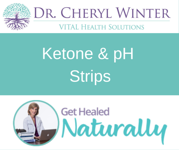 Ketone + pH Test Strips.